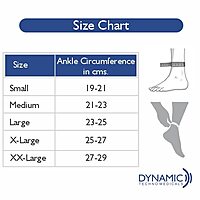 DYNA MALLEOGRIP S ANKLE BINDER BLUE DYNA MALLEOGRIP S ANKLE BINDER BLUE