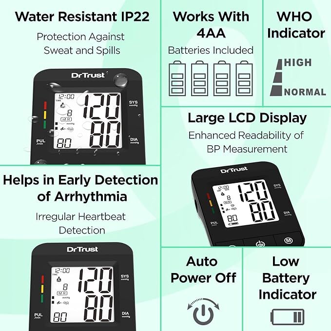 DR TRUST DIGITAL BLOOD PRESSURE MONITOR IGJ00069 DR TRUST DIGITAL BLOOD PRESSURE MONITOR IGJ00069