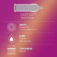 DUREX CONDOMS, EXTRA RIBBED- PACK OF 3(10C) DUREX CONDOMS, EXTRA RIBBED- PACK OF 3(10C)