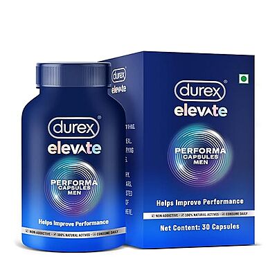 DUREX ELEVATE PERFORMA SHILAJIT CAPSULES FOR MEN