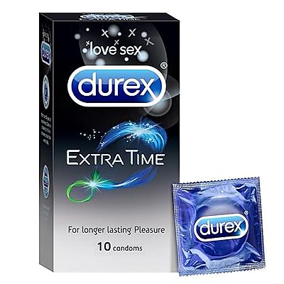 DUREX CONDOMS, EXTRA TIME 10C