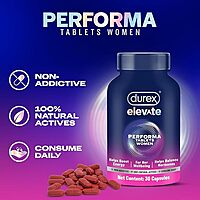 DUREX ELEVATE PERFORMA TABLETS FOR WOMEN DUREX ELEVATE PERFORMA TABLETS FOR WOMEN