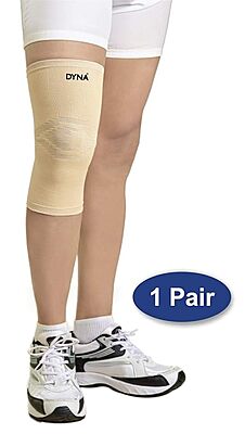 DYNA KNEE CAP REGULAR BEIGE PAIR