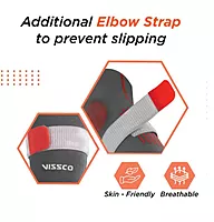 VISSCO ELBOW SUPPORT WITH STRAP MILD SUPPORT VISSCO ELBOW SUPPORT WITH STRAP MILD SUPPORT