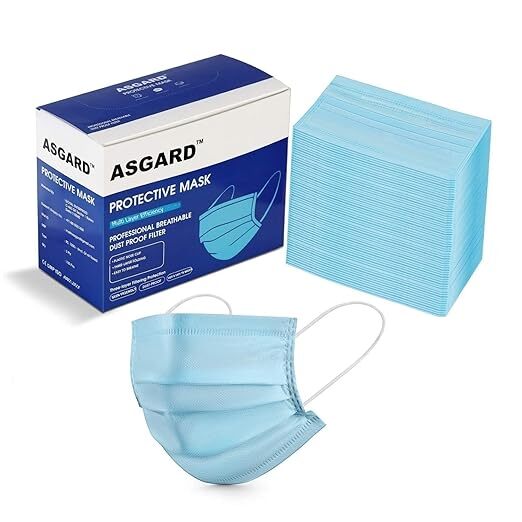 ASGARD MELT BLOWN FABRIC DISPOSABLE FACE MASK ASGARD MELT BLOWN FABRIC DISPOSABLE FACE MASK
