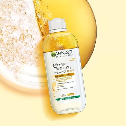 GARNIER MICELLAR OIL INFUSED CLEANSING WATER GARNIER MICELLAR OIL INFUSED CLEANSING WATER