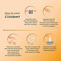 SKORE ORANGE FLAVORED CONDOM SKORE ORANGE FLAVORED CONDOM