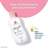 JOHNSON'S NON-STICKY BABY OIL