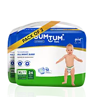 BUMTUM BABY DIAPER PANTS EXTRA LARGE 24 COUNT BUMTUM BABY DIAPER PANTS EXTRA LARGE 24 COUNT