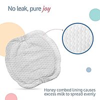 LUVLAP ULTRA THIN HONEYCOMB NURSING BREAST PADS