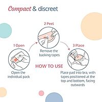 LUVLAP ULTRA THIN HONEYCOMB NURSING BREAST PADS