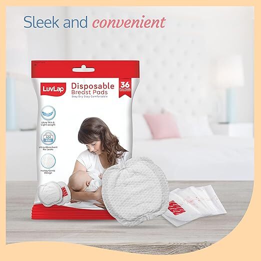 LUVLAP ULTRA THIN HONEYCOMB NURSING BREAST PADS LUVLAP ULTRA THIN HONEYCOMB NURSING BREAST PADS