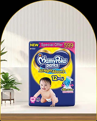 MAMYPOKO PANTS ALL NIGHT ABSORB MEDIUM
