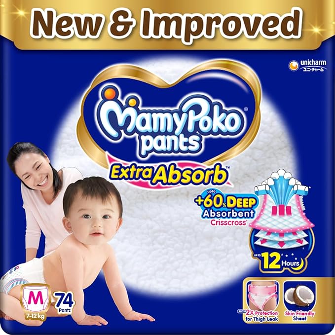 MAMYPOKO PANTS EXTRA ABSORB MEDIUM MAMYPOKO PANTS EXTRA ABSORB MEDIUM
