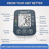 MEDTECH FULLY AUTOMATIC BP MONITOR BP18 MEDTECH FULLY AUTOMATIC BP MONITOR BP18