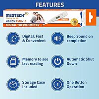MEDTECH THERMOMETER TMP 11 MEDTECH THERMOMETER TMP 11