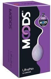MOODS ULTRATHIN 20'S CONDOMS 1 COUNT MOODS ULTRATHIN 20'S CONDOMS 1 COUNT