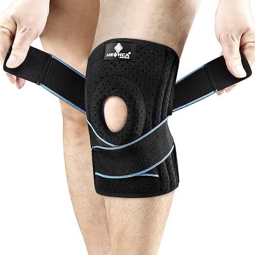 NEENCA KNEE BRACE WITH SIDE STABILIZERS NEENCA KNEE BRACE WITH SIDE STABILIZERS