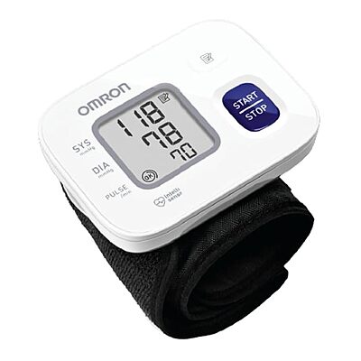 OMRON BLOOD PRESSURE MONITOR HEM 6161 FULLY AUTOMATIC WRIST MACHINE