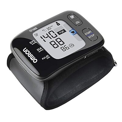 OMRON BLOOD PRESSURE MONITOR HEM 6232T WRIST BLACK