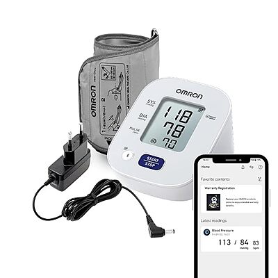 OMRON BLOOD PRESSURE MONITOR HEM 7143T1A DIGITAL WITH BLUETOOTH