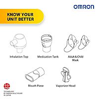 OMRON COMPRESSOR NEBULIZER NEC-106 ULTRA COMPACT & LOW NOISE
