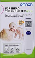 OMRON DIGITAL INFRARED FOREHEAD THERMOMETER MC 720 NON CONTACT WITH 1 SECOND QUICK MEASUREMENT OMRON DIGITAL INFRARED FOREHEAD THERMOMETER MC 720 NON CONTACT WITH 1 SECOND QUICK MEASUREMENT