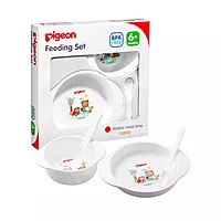PIGEON BABY FEEDING SET FOR 6 MONTHS PLUS CHILDREN