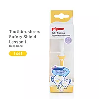 PIGEON BABY TRAINING TOOTHBRUSH LESSON 1 PIGEON BABY TRAINING TOOTHBRUSH LESSON 1