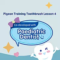 PIGEON BABY TRAINING TOOTHBRUSH LESSON 4 PIGEON BABY TRAINING TOOTHBRUSH LESSON 4