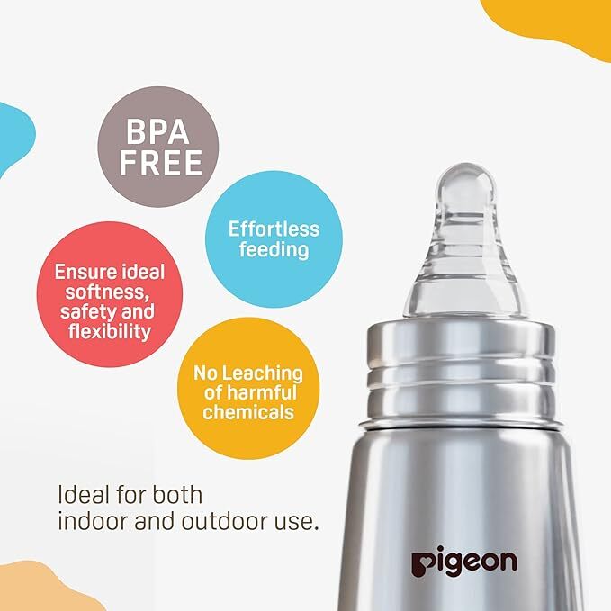 PIGEON PREMIUM STEEL FEEDING BOTTLE PIGEON PREMIUM STEEL FEEDING BOTTLE