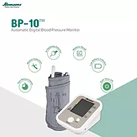 ROMSONS BP-10 AUTOMATIC DIGITAL BLOOD PRESSURE MONITOR ROMSONS BP-10 AUTOMATIC DIGITAL BLOOD PRESSURE MONITOR