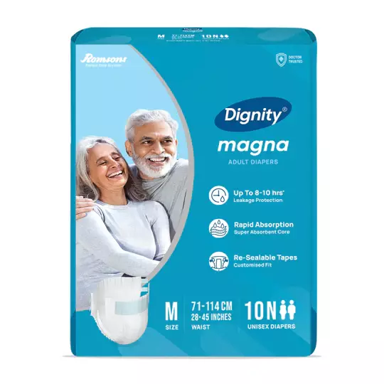 ROMSONS DIGNITY MAGNA ADULT DIAPERS ( TAPE STYLE ) ROMSONS DIGNITY MAGNA ADULT DIAPERS ( TAPE STYLE )