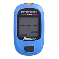ROMSONS ROMO CHECK PLUS BLOOD GLUCOMETER ROMSONS ROMO CHECK PLUS BLOOD GLUCOMETER