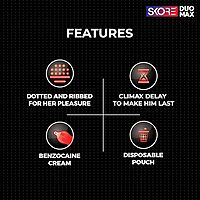 SKORE DUO MAX PREMIUM CONDOM SKORE DUO MAX PREMIUM CONDOM