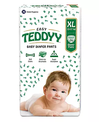 TEDDYY EASY DIAPER PANTS - EXTRA LARGE (XL)