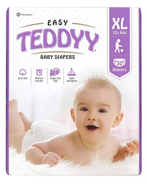 TEDDYY EASY TAPE DIAPERS - EXTRA LARGE (XL) TEDDYY EASY TAPE DIAPERS - EXTRA LARGE (XL)