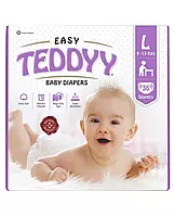 TEDDYY EASY TAPE DIAPERS - LARGE (L) TEDDYY EASY TAPE DIAPERS - LARGE (L)