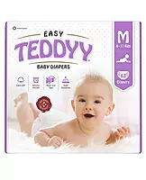 TEDDYY EASY TAPE DIAPERS - MEDIUM (M) TEDDYY EASY TAPE DIAPERS - MEDIUM (M)