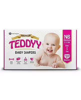 TEDDYY PREMIUM DIAPER PANTS - NEWBORN (NB)