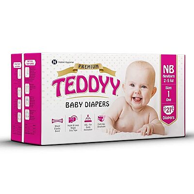 TEDDYY PREMIUM TAPE DIAPERS EXTRA SMALL (XS)