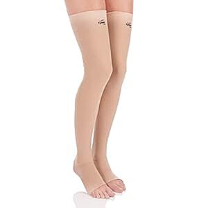 TYNOR MEDICAL COMP STOCKING( PAIR)I70 THIGH HIGH CLASS2