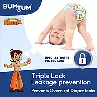 BUMTUM CHHOTA BHEEM DIAPER PANTS SMALL 42 COUNT BUMTUM CHHOTA BHEEM DIAPER PANTS SMALL 42 COUNT
