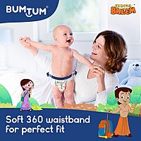 BUMTUM CHHOTA BHEEM DIAPER PANTS XXL 52 COUNT BUMTUM CHHOTA BHEEM DIAPER PANTS XXL 52 COUNT