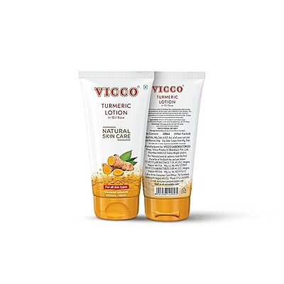 VICCO TURMERIC LOTION IN OIL BASE