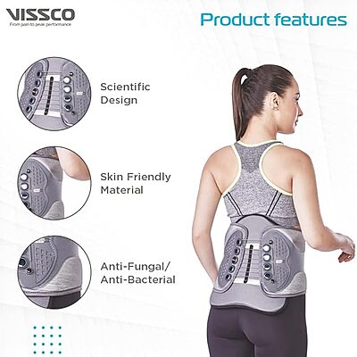 VISSCO FLEXI LACEPULL LS BELT WITH MOULDING
