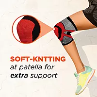 VISSCO 3D KNEE CAP WITH DONUT CAP