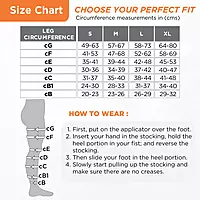 VISSCO ANTI EMBOLISM KNEE STOCKINGS VISSCO ANTI EMBOLISM KNEE STOCKINGS