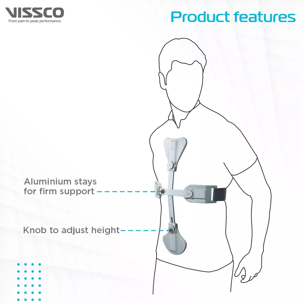 VISSCO ASH BRACE HYPER EXTENSION BELT VISSCO ASH BRACE HYPER EXTENSION BELT