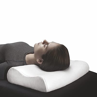 VISSCO CONTOURED MEMORY FOAM PILLOW